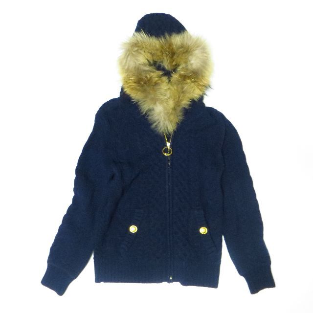 BLUE LABEL CRESTBRIDGE - 美品 BLUE LABEL CRESTBRIDGE ケーブルニット 38サイズ