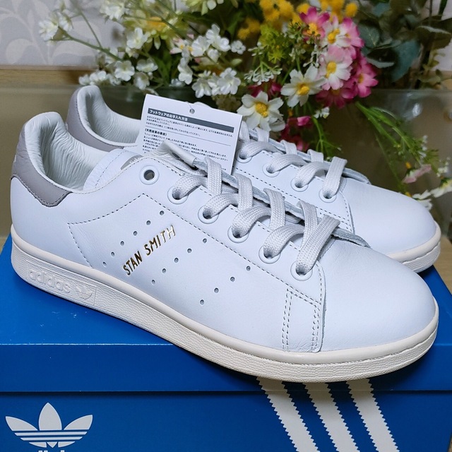 ◇新品◇adidas スタンスミス クリアグラナイト S75075 22cm◇ - www