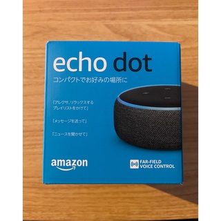 エコー(ECHO)の【新品】echo dot  エコードット(スピーカー)