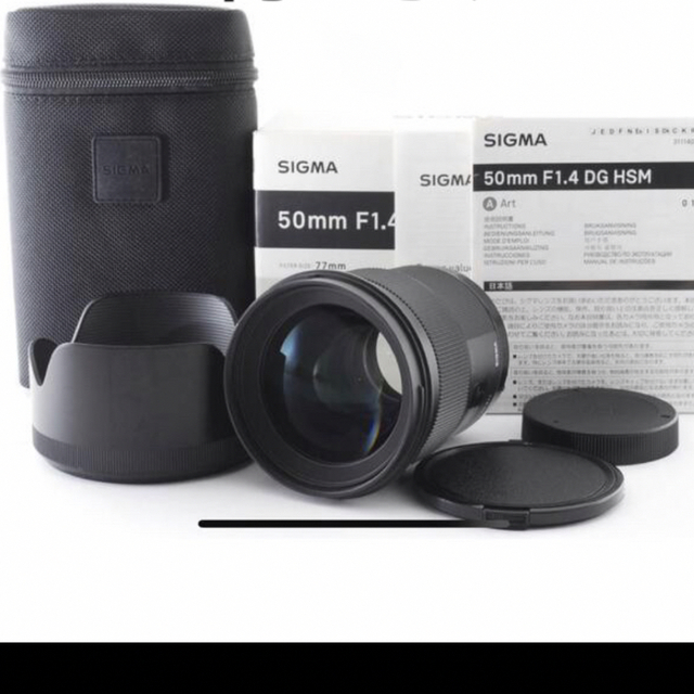 ☆大人気商品☆ SIGMA f1.4（EFマウント Canon用）美品 50mm SIGMA