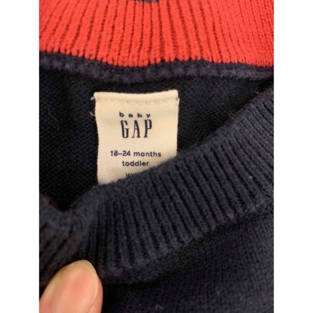 babyGAP(ベビーギャップ)のBaby GAP セーター　90 男の子　冬 キッズ/ベビー/マタニティのキッズ服男の子用(90cm~)(ニット)の商品写真