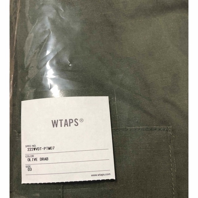 W)taps(ダブルタップス)のOLIVE DRAB L 22AW WTAPS JUNGLE STOCK / メンズのパンツ(ワークパンツ/カーゴパンツ)の商品写真