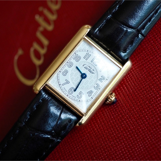 Cartier(カルティエ)の美品 希少✨カルティエ マストタンク テレフォン 電池交換済★ロレックス オメガ レディースのファッション小物(腕時計)の商品写真