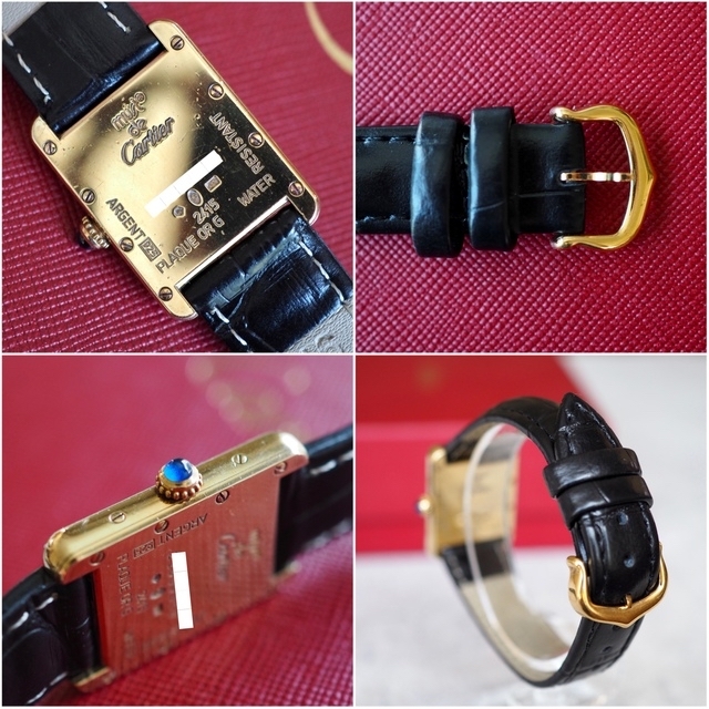 Cartier(カルティエ)の美品 希少✨カルティエ マストタンク テレフォン 電池交換済★ロレックス オメガ レディースのファッション小物(腕時計)の商品写真