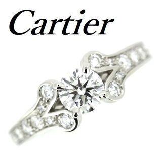 カルティエ(Cartier)のカルティエ バレリーナ ダイヤモンド 0.54ct G-VS1-3EX #49(リング(指輪))