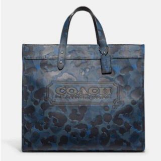 コーチ(COACH)のCOACH フィールド トート 40 ウィズ カモ プリント 値下げ(トートバッグ)