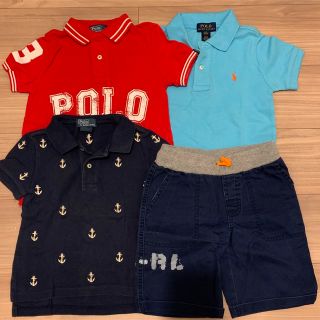 ポロラルフローレン(POLO RALPH LAUREN)のポロ ラルフローレン ポロシャツ パンツ まとめ売り(Tシャツ/カットソー)