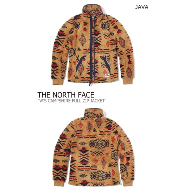 THE NORTH FACE(ザノースフェイス)の海外限定　ホワイトレーベル　ノースフェイス　フリース　レディース　ダウン レディースのジャケット/アウター(ダウンジャケット)の商品写真