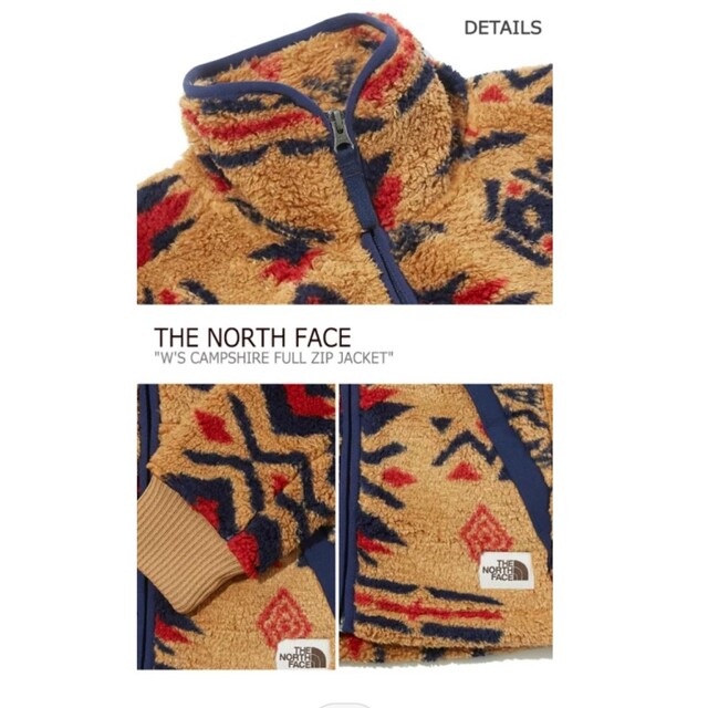 THE NORTH FACE(ザノースフェイス)の海外限定　ホワイトレーベル　ノースフェイス　フリース　レディース　ダウン レディースのジャケット/アウター(ダウンジャケット)の商品写真