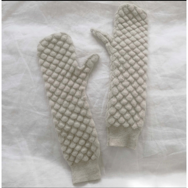 MM6 wool glove手袋