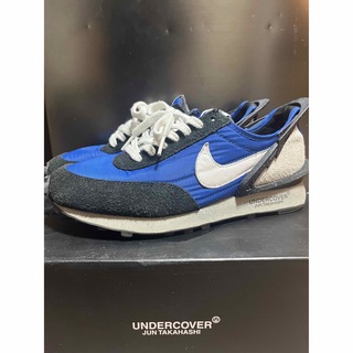 UNDERCOVER - undercover Canvas Logo Sneaker blue lサイズの通販｜ラクマ