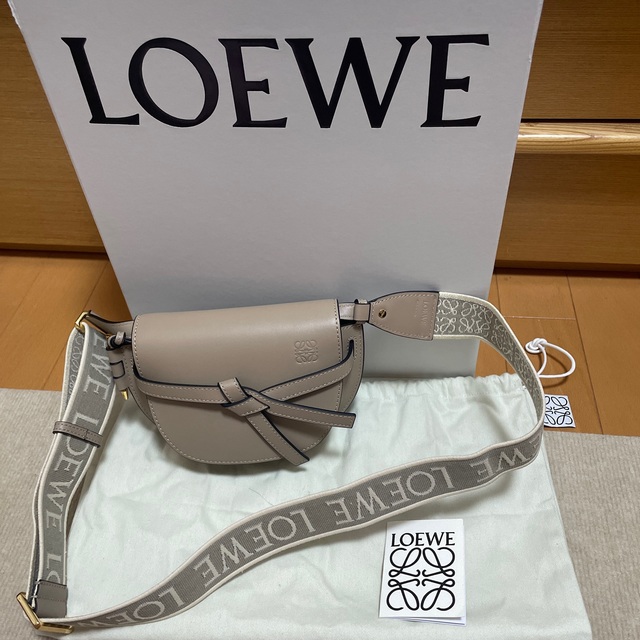 当季大流行 LOEWE ロエベ ゲートデュアル ミニ サンド - ショルダー ...
