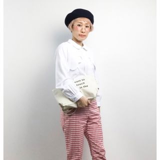 PAMEO POSE - CLOUD SHIRT ライトブルー　¥21,450