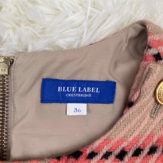 BLUE LABEL CRESTBRIDGE - 【極美品】BLUE LABEL CRESTBRIDGE ウール