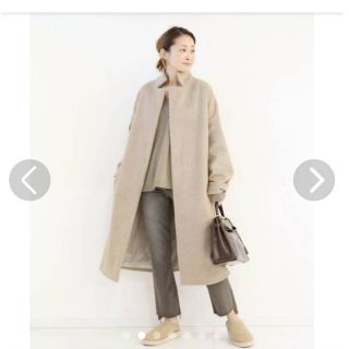 美品　Deuxieme Classe victorianチェスターコート