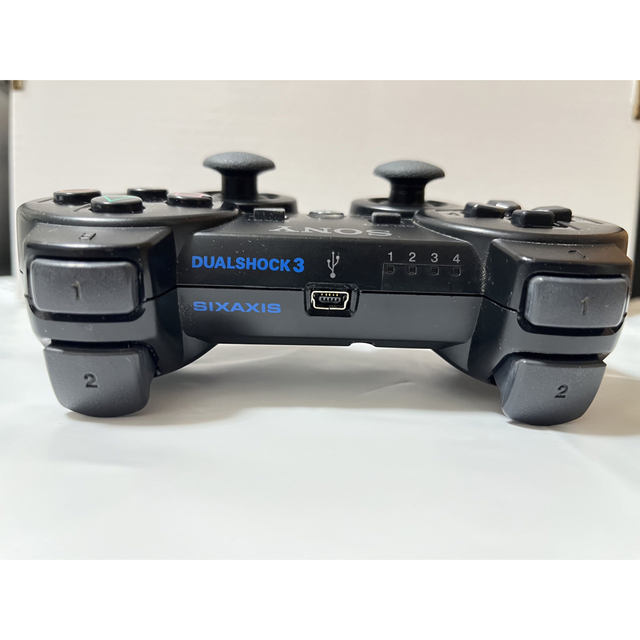 PlayStation3(プレイステーション3)のSONY PS3用コントローラー DUALSHOCK 3 USBケーブル付き エンタメ/ホビーのゲームソフト/ゲーム機本体(その他)の商品写真