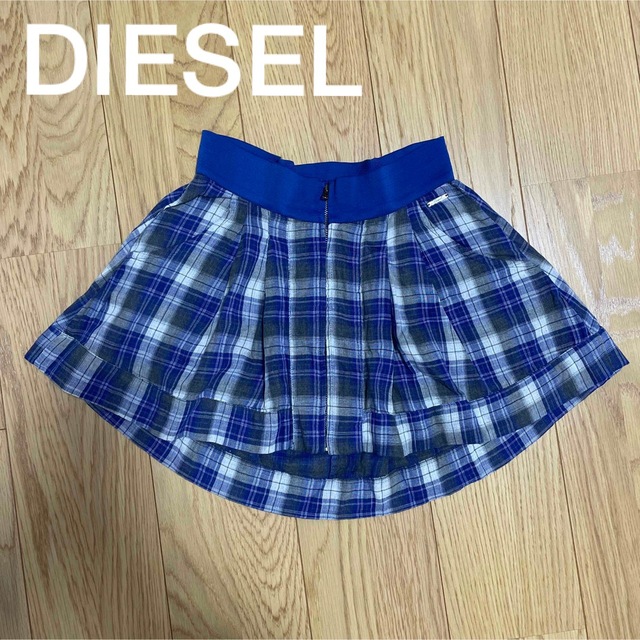 チェックスカート DIESEL デニム　スカート