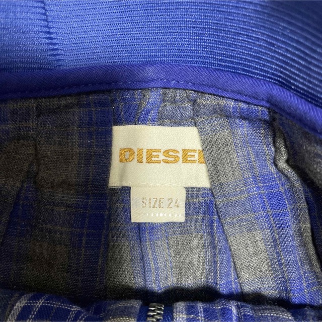 DIESEL(ディーゼル)のDIESEL チェックスカート　美品 レディースのスカート(ミニスカート)の商品写真