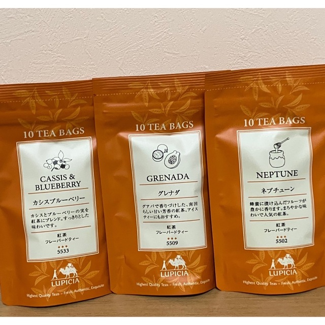 LUPICIA(ルピシア)の【you様専用】ルピシアティーパック6点セット【送料込】 食品/飲料/酒の飲料(茶)の商品写真