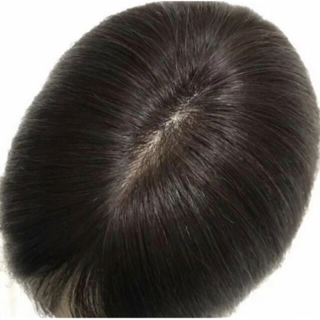 前髪なし未カットヘアピース 百合子レミー人毛100%ウィッグ 有名な高級