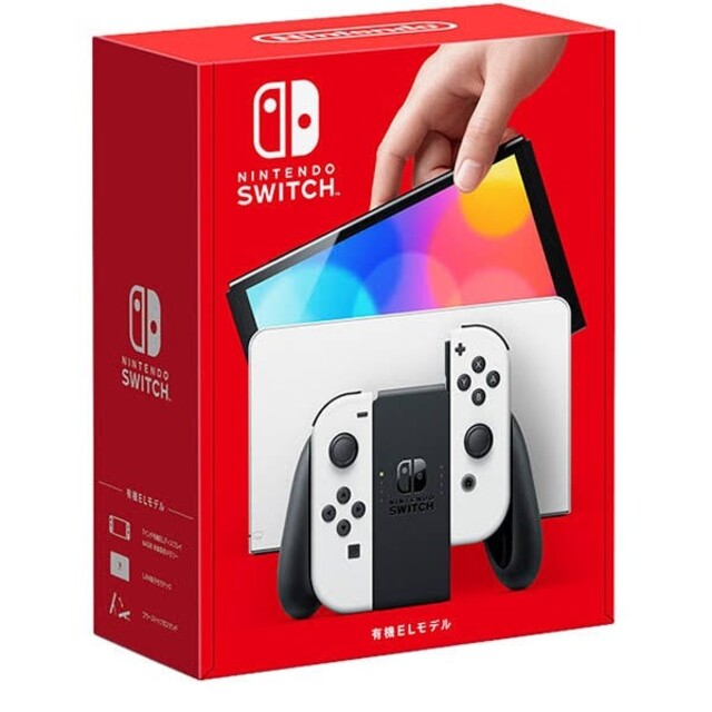 家庭用ゲーム機本体【新品未開封】Nintendo Switch(有機ELモデル)  ホワイト