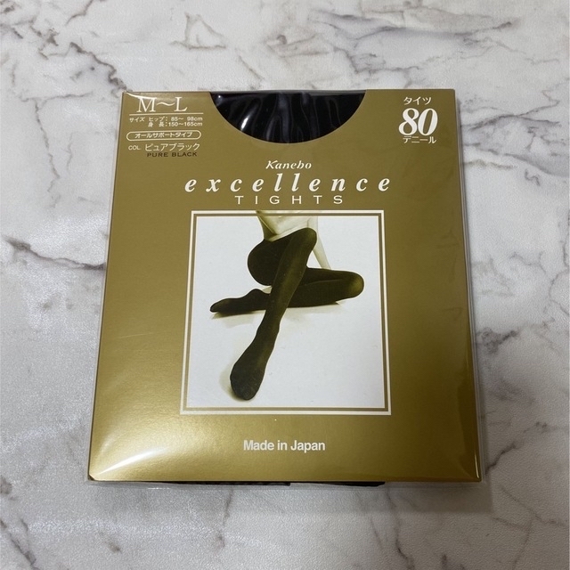 Kanebo(カネボウ)の【新品・未開封】 Kanebo excellence エクセレンス タイツ  レディースのレッグウェア(タイツ/ストッキング)の商品写真