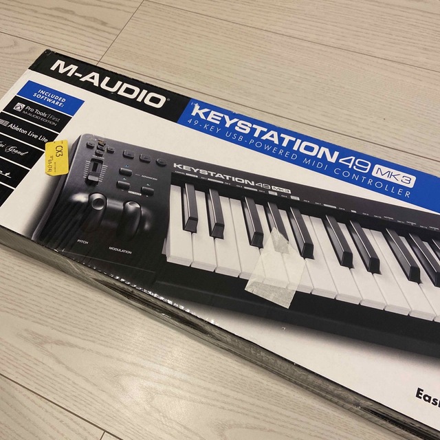 M-AUDIO KEYSTATION 49 MK3 未開封 楽器のDTM/DAW(MIDIコントローラー)の商品写真