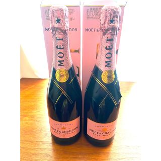 MOËT & CHANDON - モエシャンドン ロゼ 750ml 箱付き 2本の通販|ラクマ