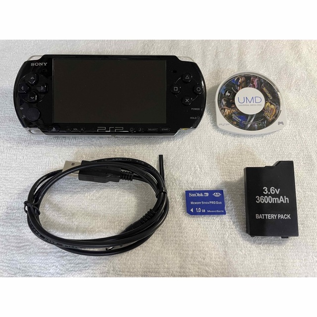 SONY PSP-3000 本体 ピアノブラック 完品