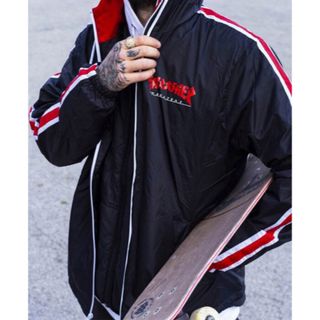 スラッシャー(THRASHER)のSALE 新品 正規 Ｌ スラッシャー GODZILA TRACK JACKET(ナイロンジャケット)