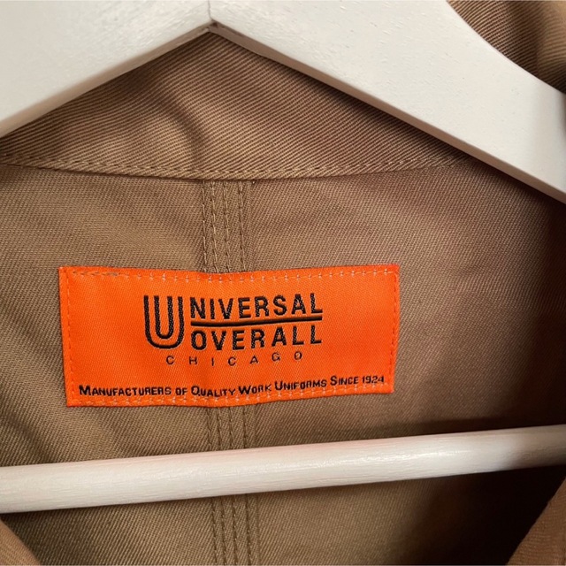 UNIVERSAL OVERALL(ユニバーサルオーバーオール)のUNIVERSAL OVERALL COVERAL Lサイズ メンズのジャケット/アウター(カバーオール)の商品写真