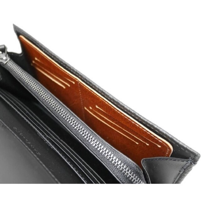 極薄 革製 カードホルダー PLUCA ダークブラウン 12枚収納可能 天然皮革 メンズのファッション小物(長財布)の商品写真