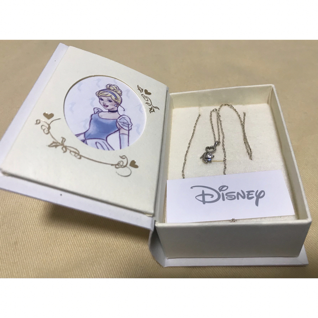 Disney 絵本 箱入り ネックレス ペンダント プリンセス