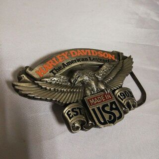 ハーレーダビッドソン(Harley Davidson)の326 ハーレーダビッドソン　ベルト　バックル　ヴィンテージ　1903(ベルト)