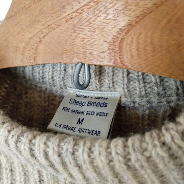まりもさん様専用☆エルボーパッチ ハンティング セーター 英国 メンズのトップス(ニット/セーター)の商品写真