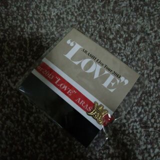 アラシ(嵐)の嵐◆LOVE リボンブレス 赤 名古屋 新品未開封 送料無料(アイドルグッズ)