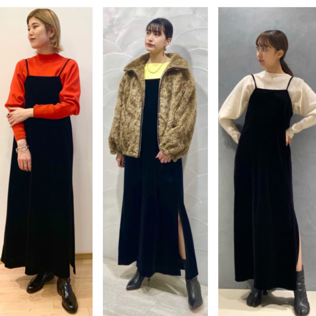 CABaN キャバン ベロア ワンピース CABaN キャバン ベロア ワンピース