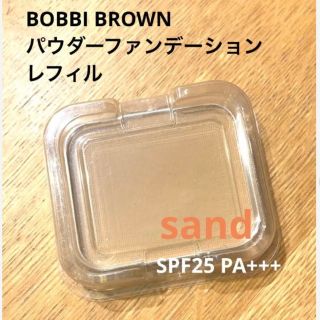 ボビイブラウン(BOBBI BROWN)のBOBBI BROWNパウダーファンデーション（ウォームベージュ）レフィル(ファンデーション)