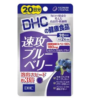 ディーエイチシー(DHC)のDHC 速攻ブルーベリー 20日分 1袋(その他)