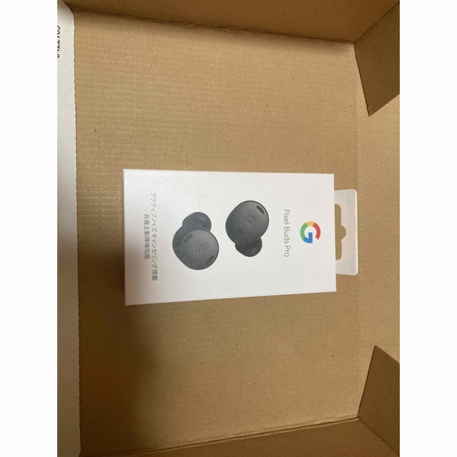 Google Pixel(グーグルピクセル)の【新品未開封】Google Pixel Buds Pro charcoal  スマホ/家電/カメラのオーディオ機器(ヘッドフォン/イヤフォン)の商品写真