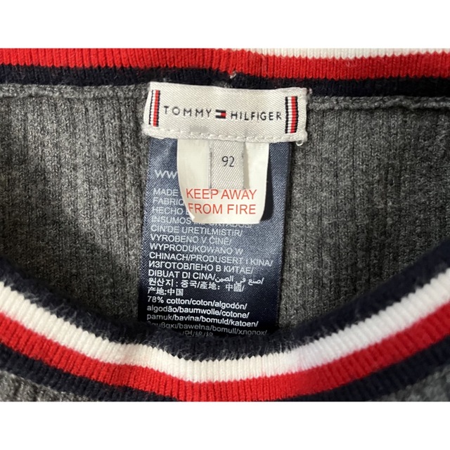 TOMMY HILFIGER(トミーヒルフィガー)のTOMMY HILFIGER リブレギンス キッズ/ベビー/マタニティのキッズ服女の子用(90cm~)(パンツ/スパッツ)の商品写真