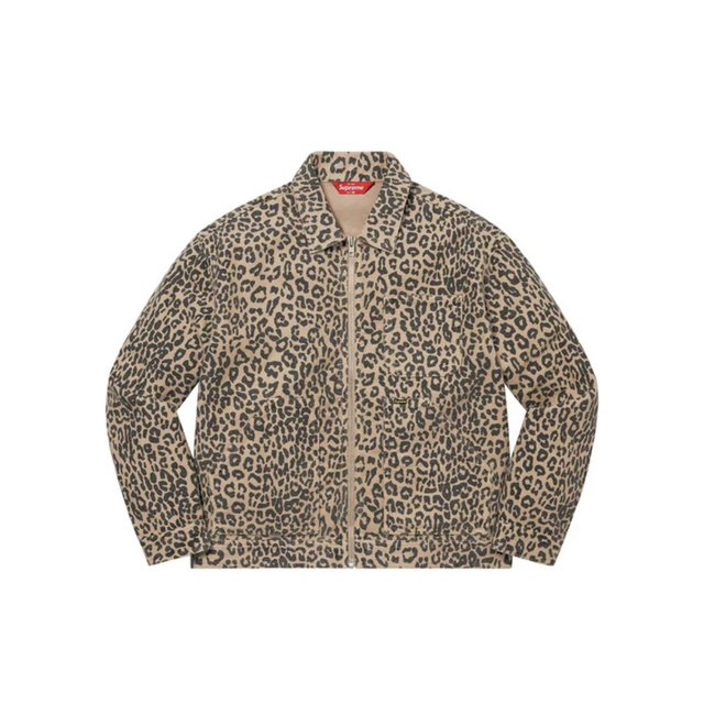Supreme - Supreme Moleskin Work Jacket Leopard