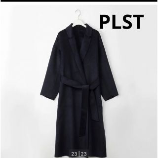 プラステ(PLST)のPLST ウールブレンドリバーコート(ロングコート)
