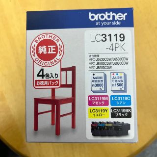 ブラザー(brother)のbrother インクカートリッジ LC3119-4PK 4色(OA機器)