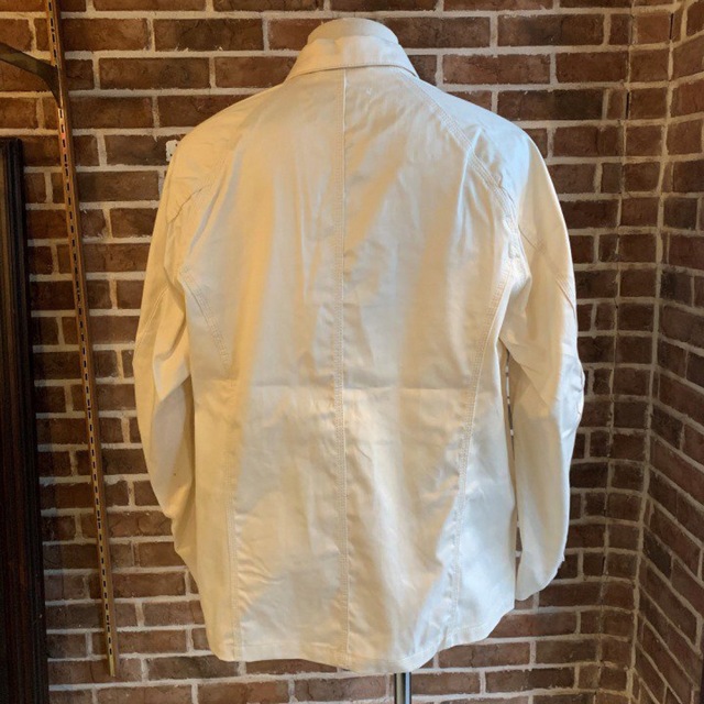 sugarhill HERRINGBONE COVERALLS-WHITE- メンズのジャケット/アウター(カバーオール)の商品写真