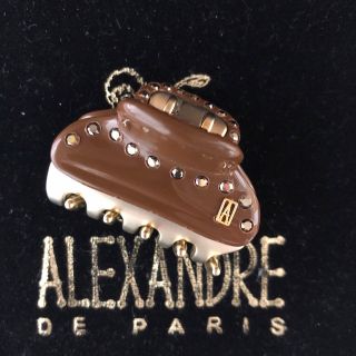 アレクサンドルドゥパリ(Alexandre de Paris)のアレクサンドルドゥパリ  ヴァンドームクリップ 4.5㎝(バレッタ/ヘアクリップ)