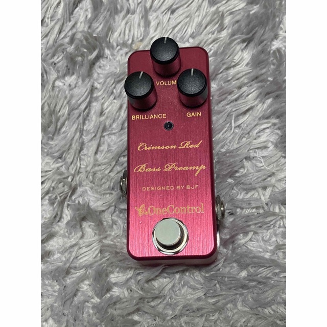 Crimson Red Bass Preamp - one control