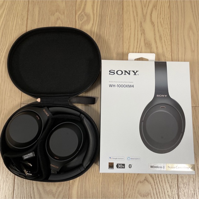 SONYワイヤレスヘッドホン WH-1000XM4 ブラック-