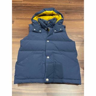 ザノースフェイス(THE NORTH FACE)のthe north face ダウンベスト キッズ 130cm ネイビー(ジャケット/上着)