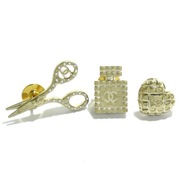 25%OFF】 ブローチ美品 シャネル - CHANEL 金属素材 - ブローチ+